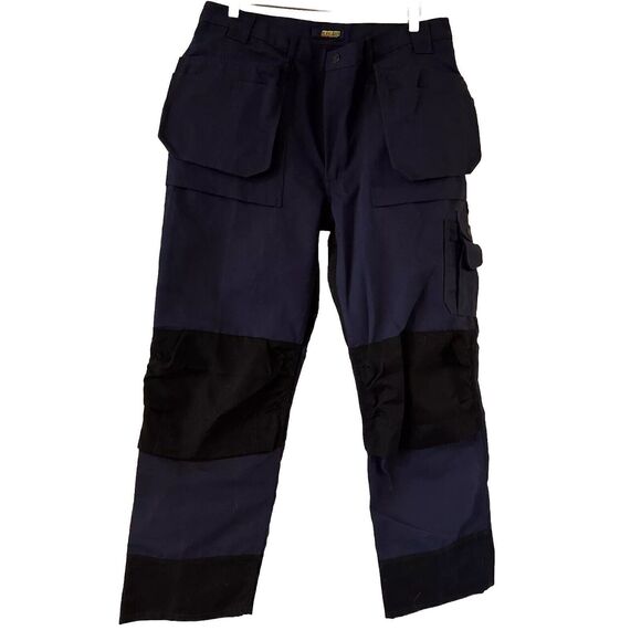 Blaklader Other - Blaklader Workwear Pants 38x31 Blue Utility Cargo Reinforced Durable Tradesman